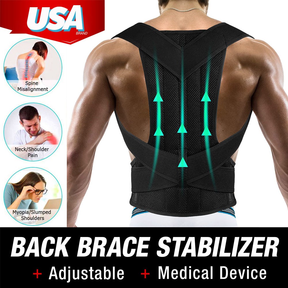 Back Brace Women Waist Trainer Vest Tummy Control Body Shaper Back Straightener