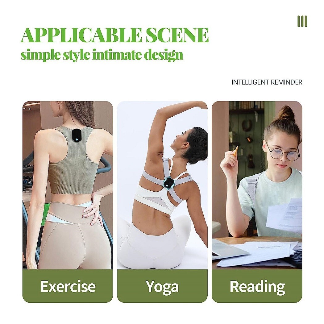 💥NIB Smart Posture Corrector, Clip-On, Adjustable Shoulder Straps FREE S&H💥