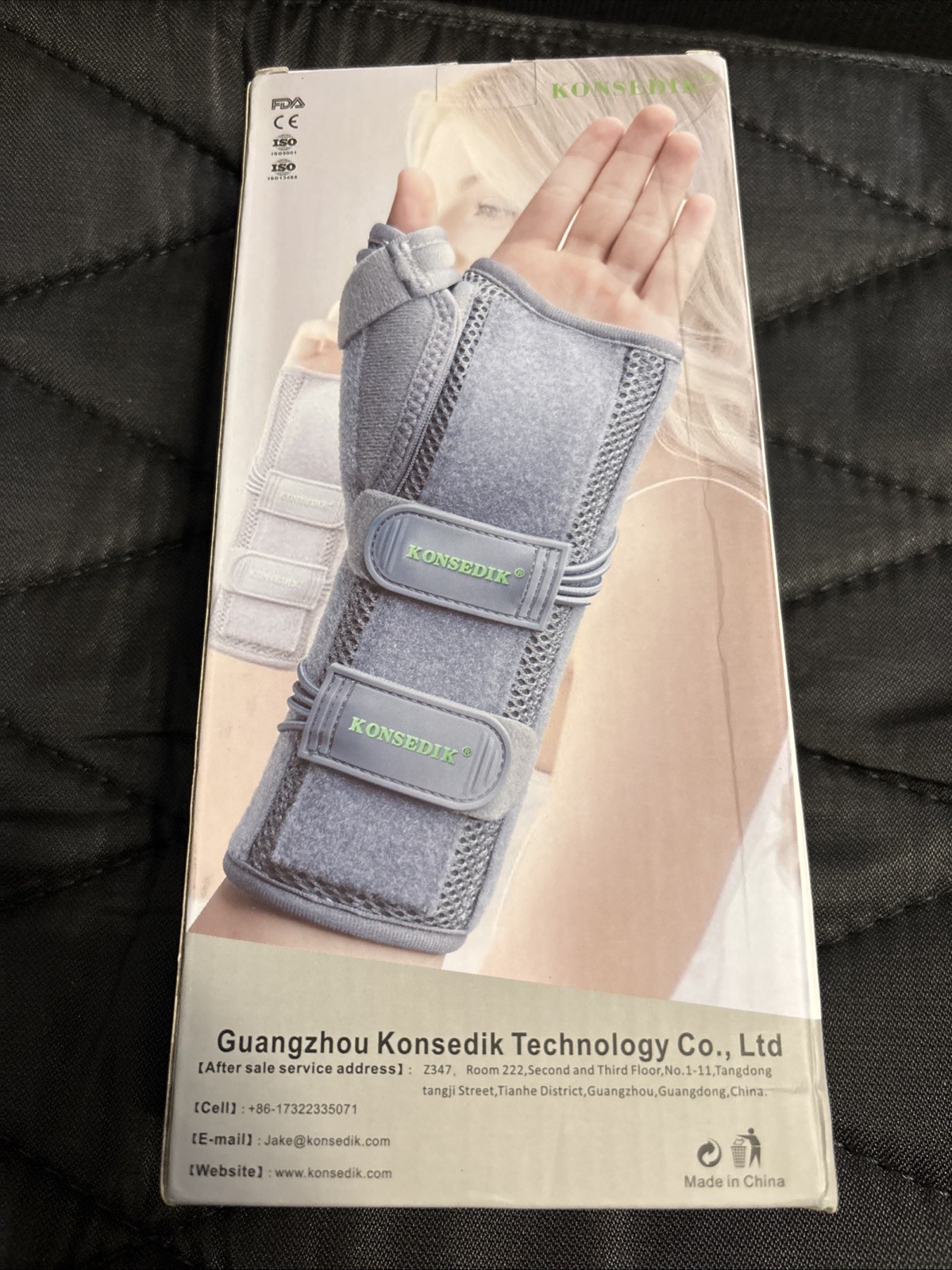 Wrist Brace With Thumb Support Spica Splint for night rest(Right Hands,Medium)