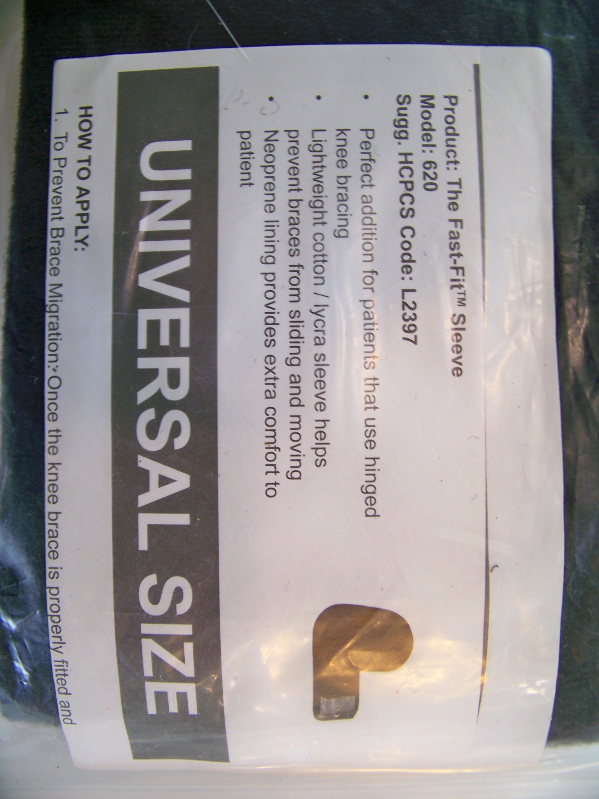 Fast-Fit Sleeve Model 620 L2397 Universal Size