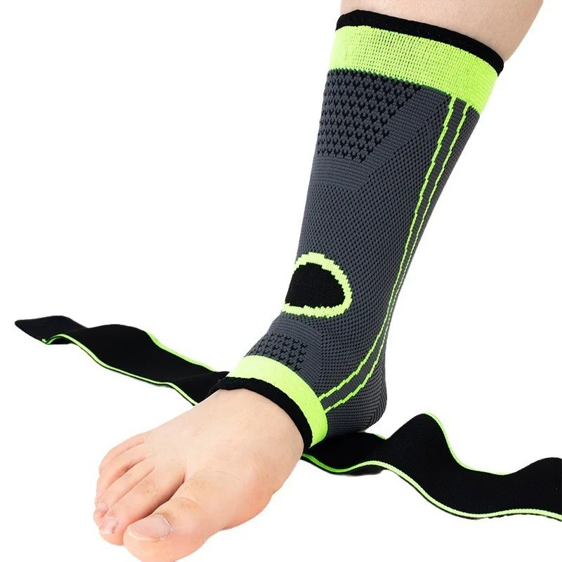 Ankle Brace Support Compression Sleeve Foot Tendon Plantar Fasciitis size M