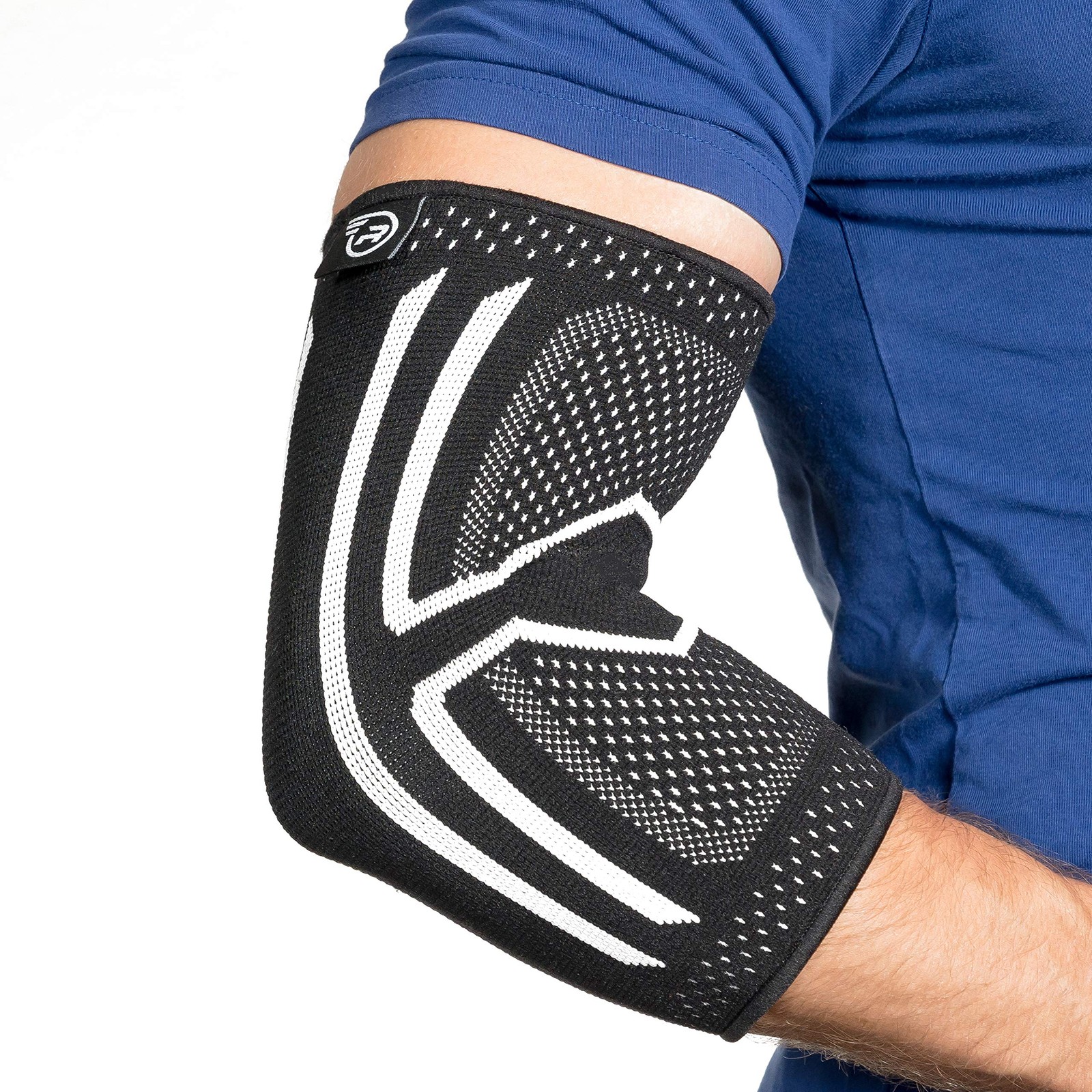 Elbow Compression Sleeve for Men & Women | Forearm & Small, Black