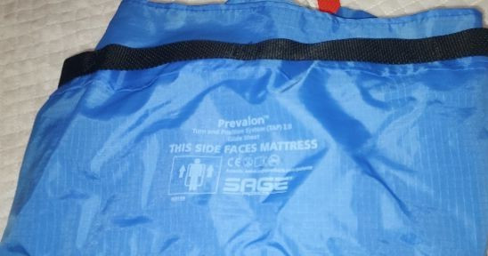 SAGE PREVALON 2.0 GLIDE SHEET #7296 BLUE – TURN AND POSITION MADE USA PREOWNED