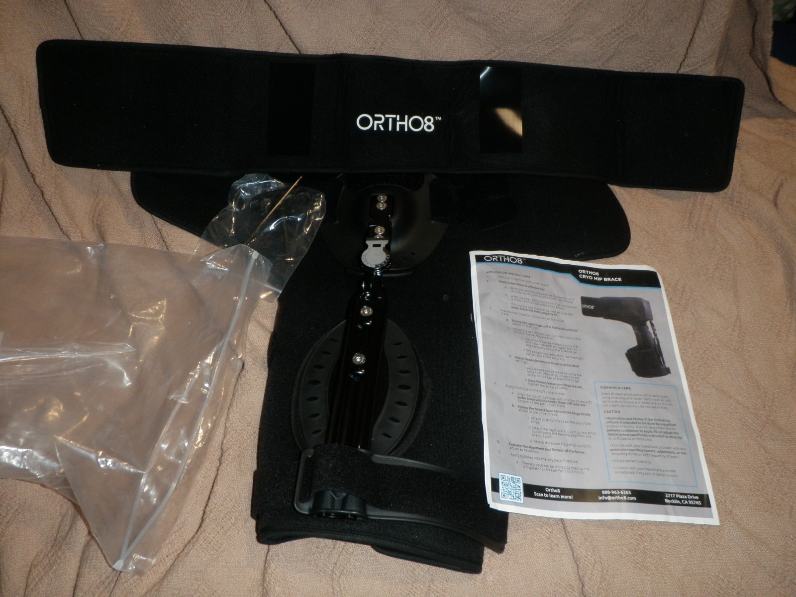 ORTHO8 Cryo8 Hip Orthosis Hip Brace 08-0034 L1686