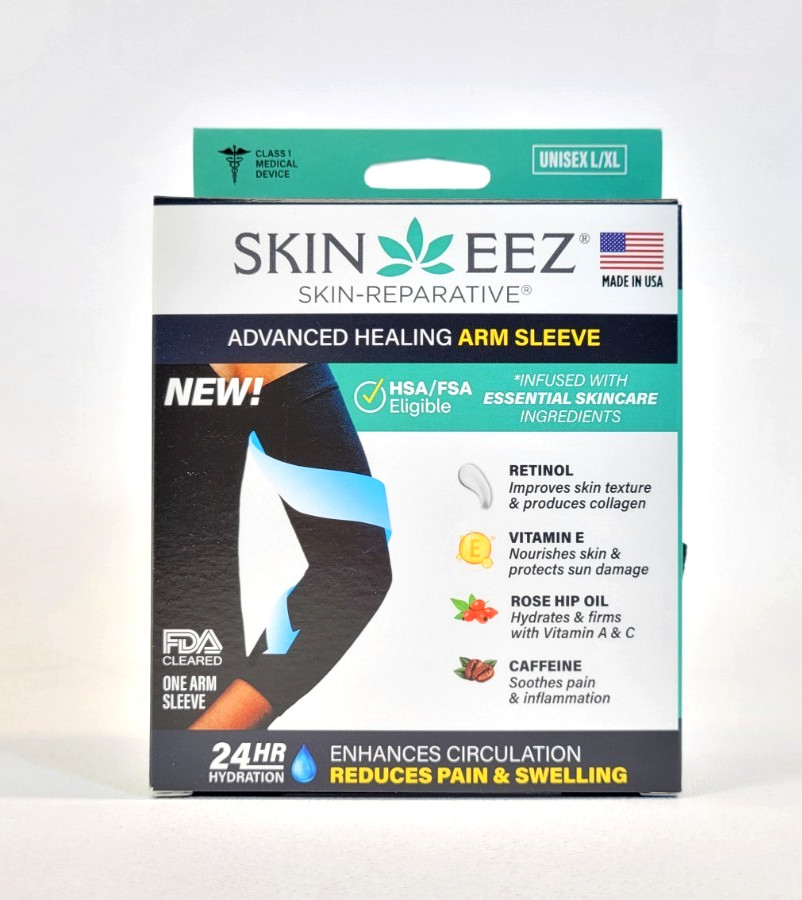 SKIN EEZ Skin-Reparative Medical Grade Advanced Healing Arm Sleeve Unisex L/XL