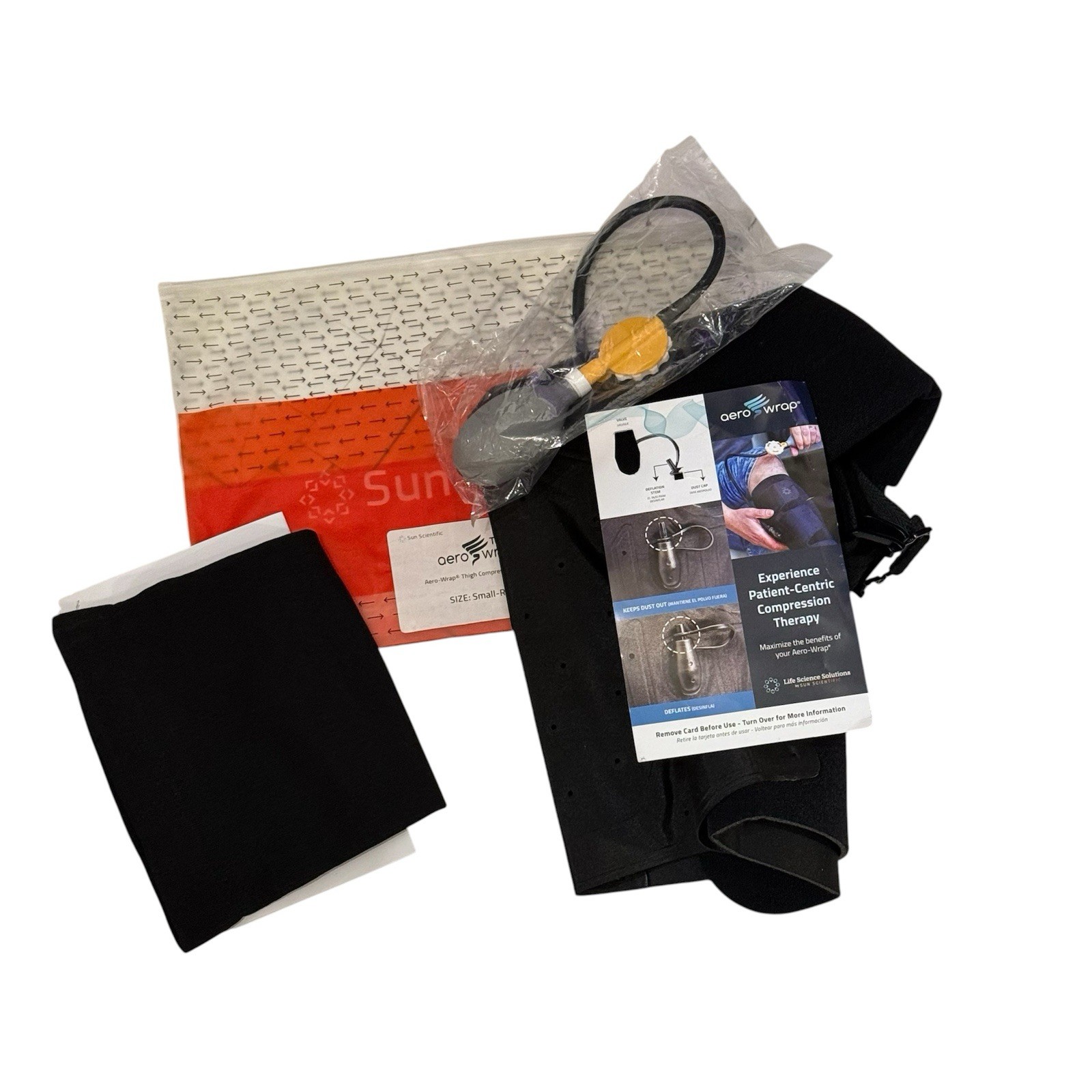 Sun Scientific aero wrap – Thigh Compression System – Left Thigh – Size Small