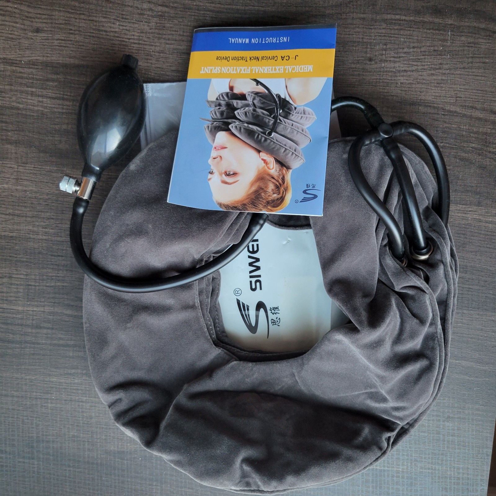 Cervical Neck Traction Device,Relief for Chronic Neck & Shoulder Alignment Pain,