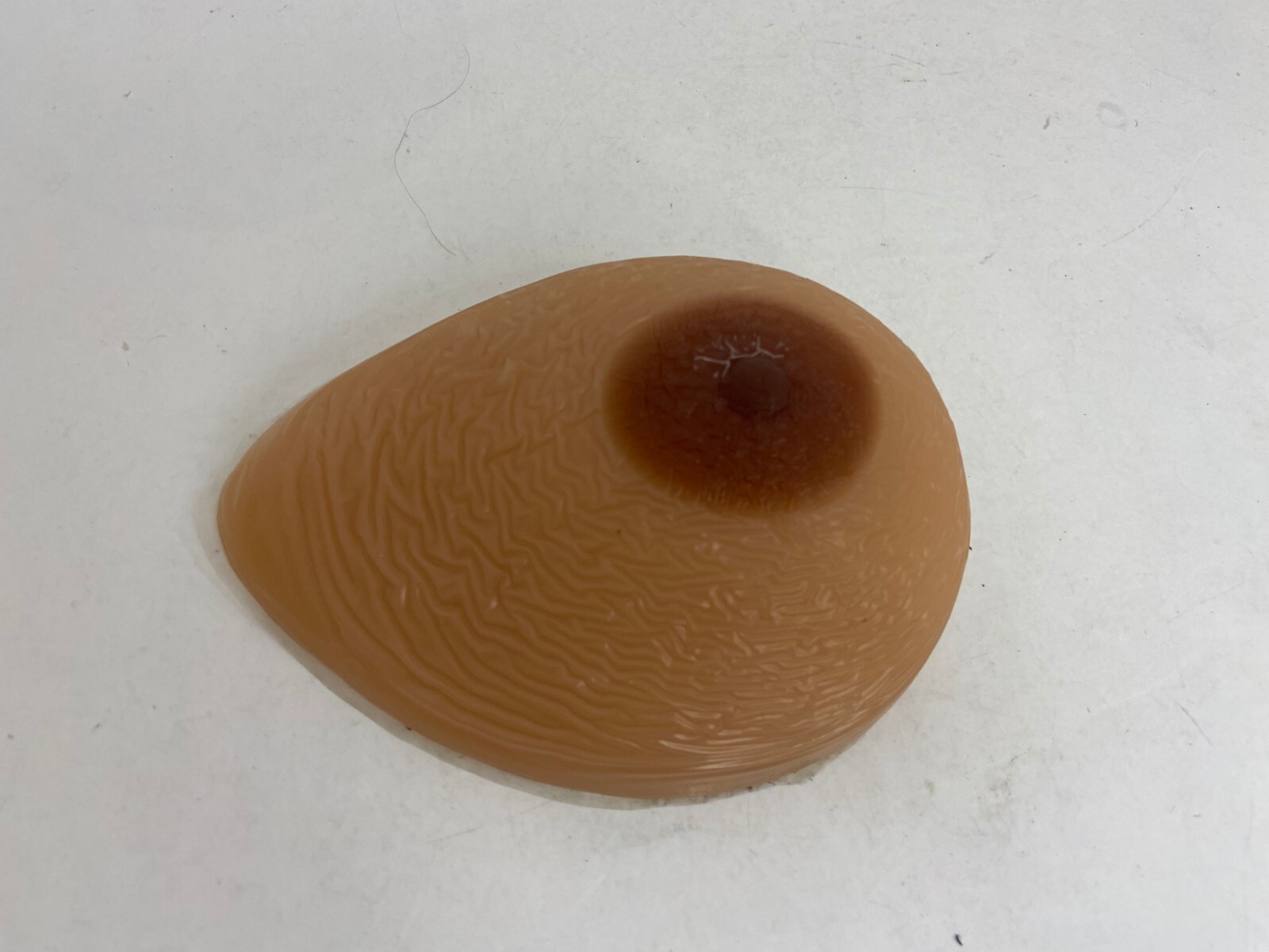 🍌 PROSTETIC BREAST C CUP MEDIUM SKIN TONE SILICONE MASTECTOMY REPLACEMENT EUC