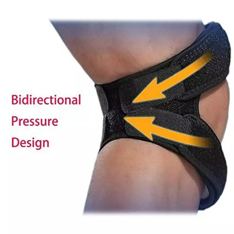 Knee Brace Support Patella Stabilizer Strap Arthritis Tendon Pain Relief Wrap