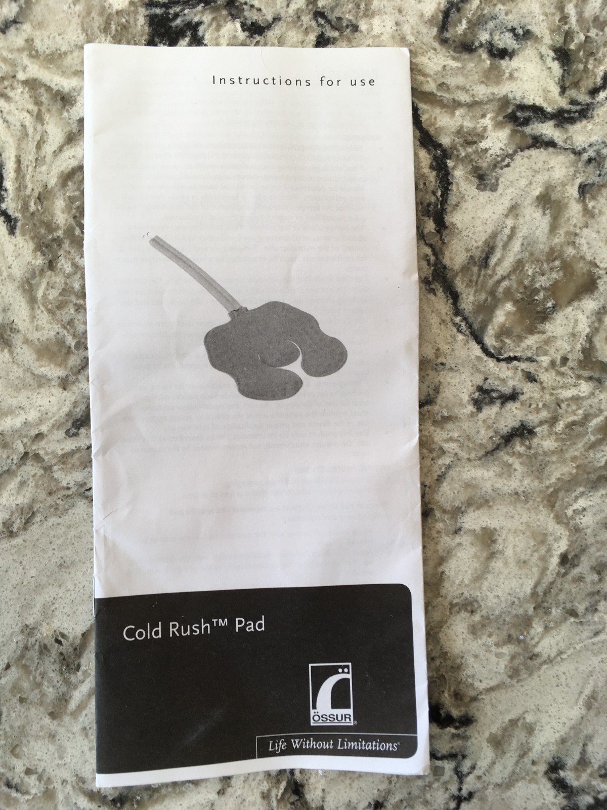 Ossur Cold Rush Replacement Knee Pad