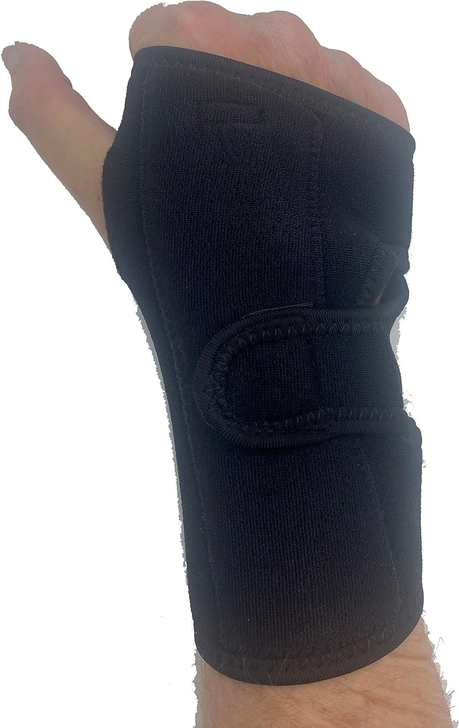 ® One Size Fits Most, Ambidextrous, Cock-Up Wrist Splint for Carpal Tunnel Relie