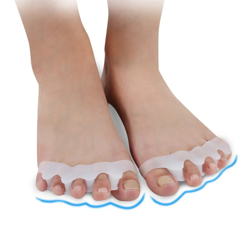 2Pcs=1Pair New Protective Toes Separator Suitable Bunion Corrector Material Soft