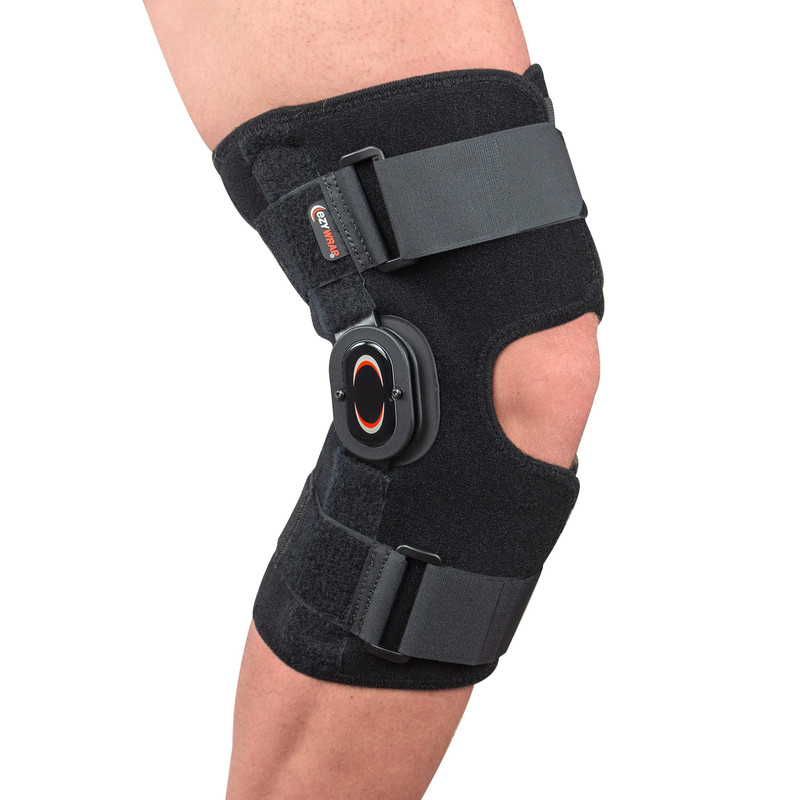 Ezy Wrap Rally Hinged Knee Brace Orthosis Compression Knee Support Brace