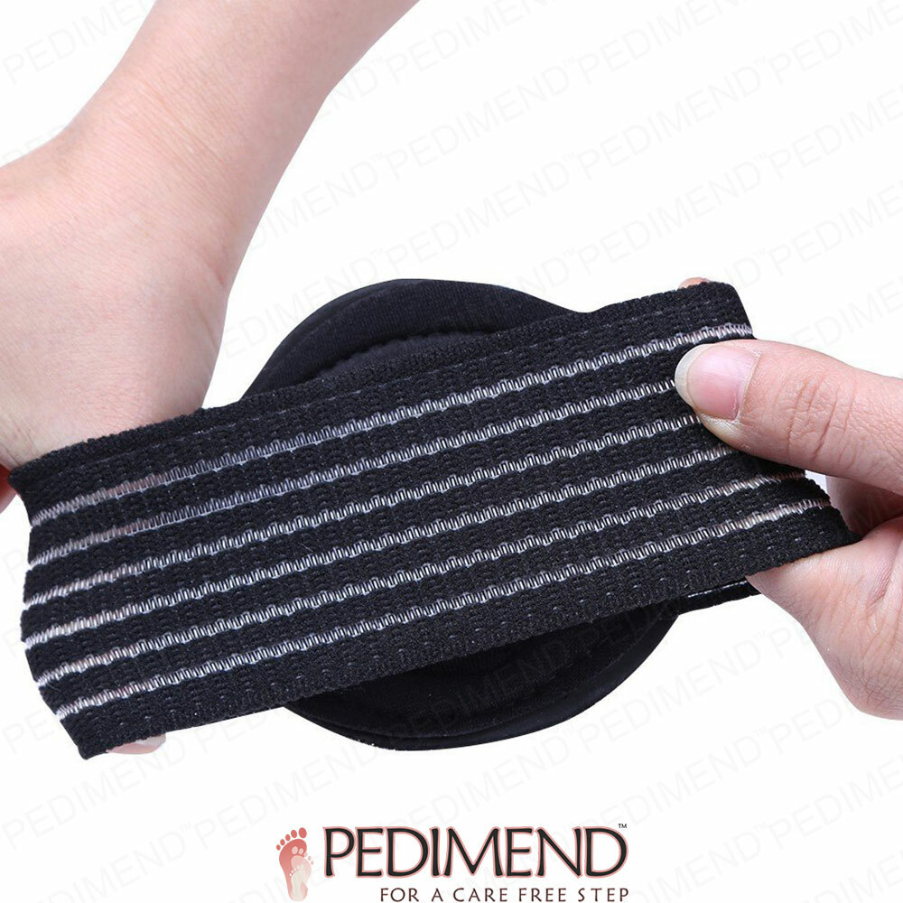 Pedimend Extra Thick Cushioned Compression Arch Support for Flat Feet (4PC) – UK