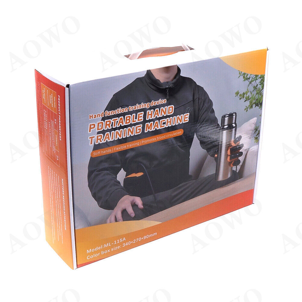 R+L Hand Function Rehabilitation Robot Gloves Finger Hemiplegia Recovery Trainer