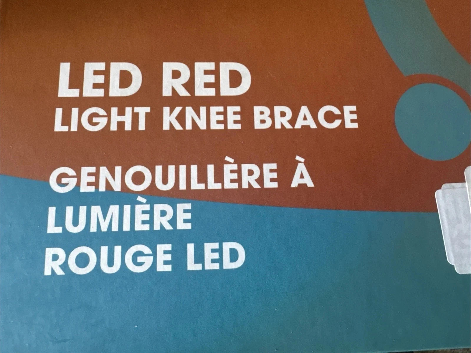 Red Light Therapy Knee Brace 5 Level Heating 3 Gear timing Open Box