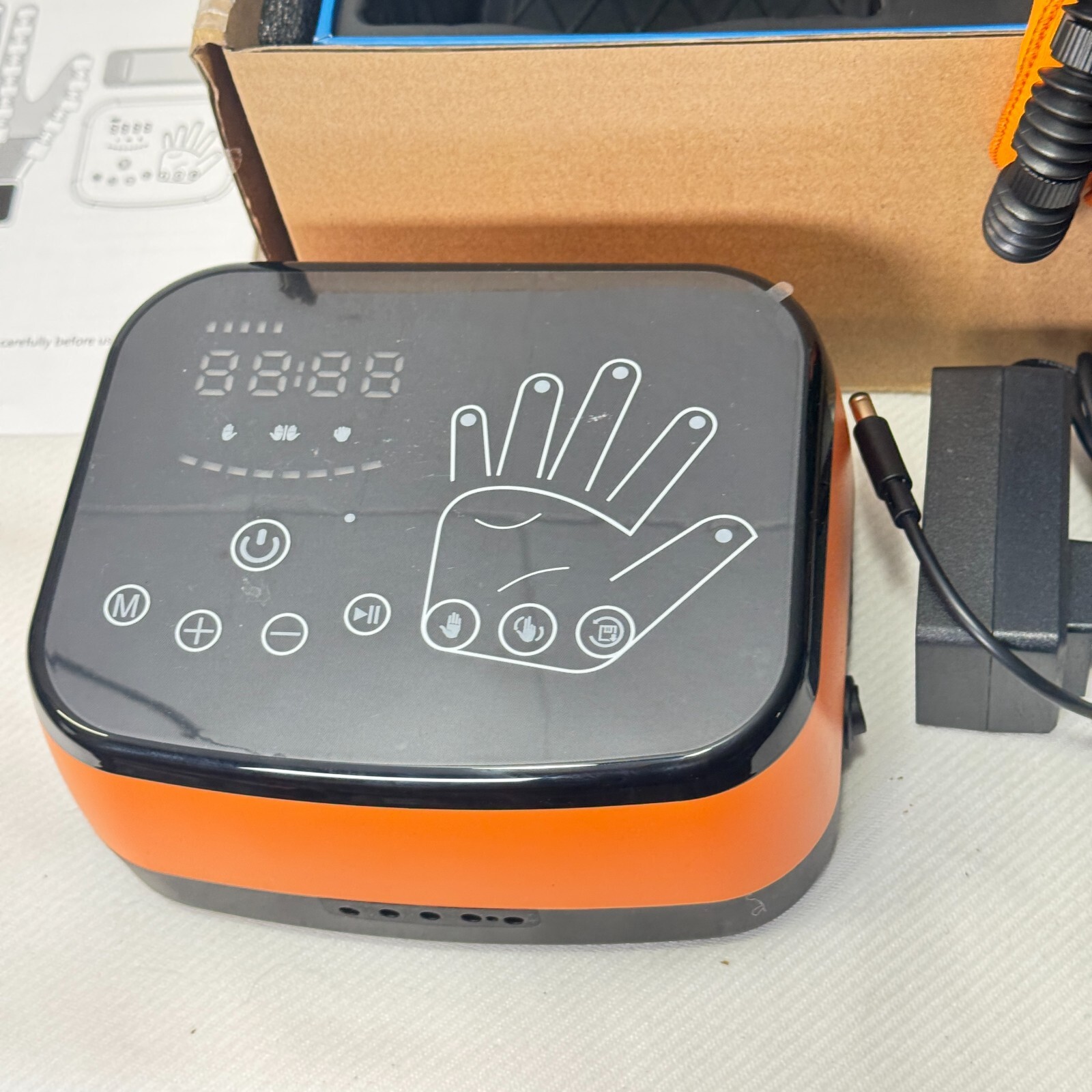 Finger Exerciser & Hand Strengthener Rehab Rehabilitation Robotic Glove S Left