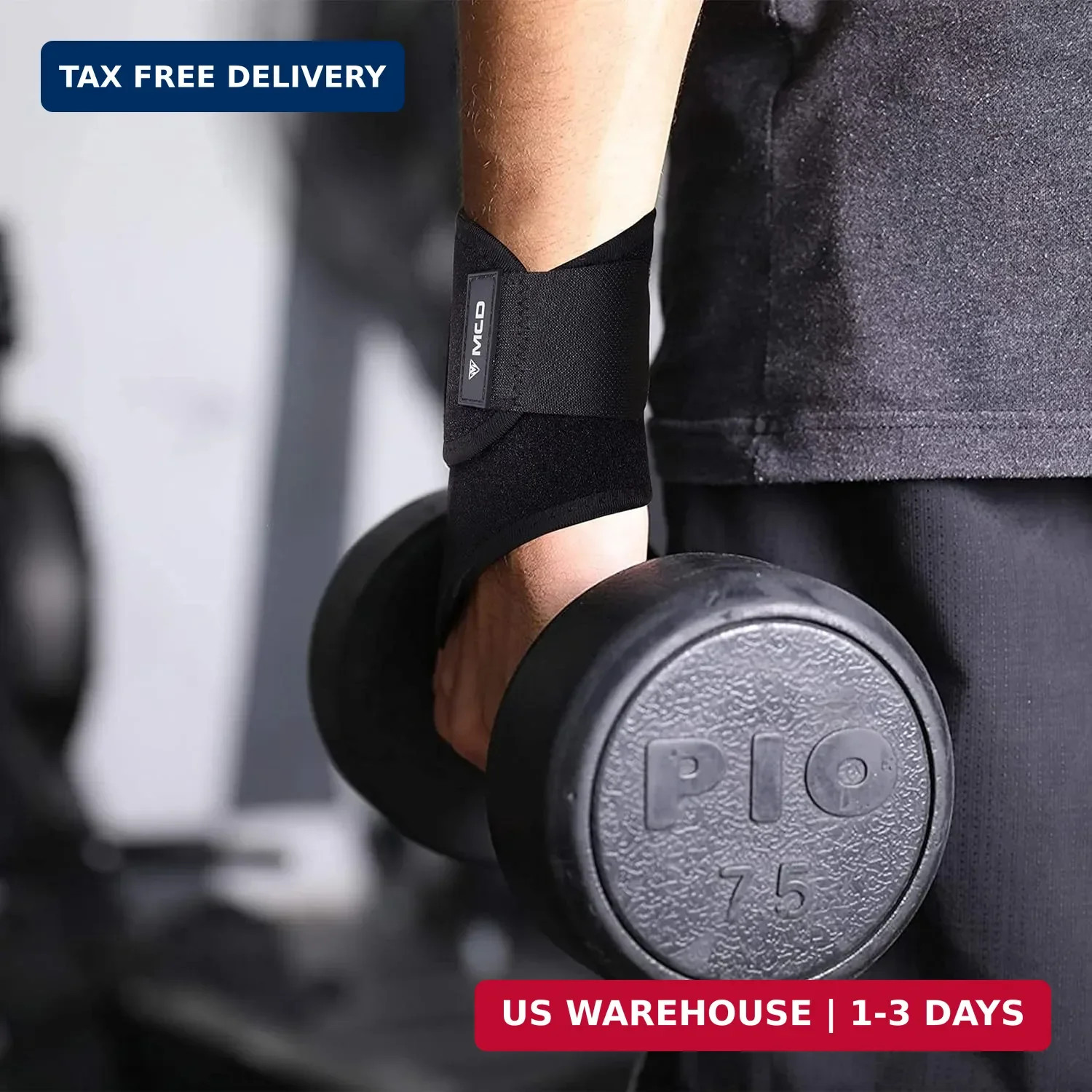 MCD Carpal Tunnel Wrist Brace Lightweight Wrist Support Brace Wrist Wraps for Pa