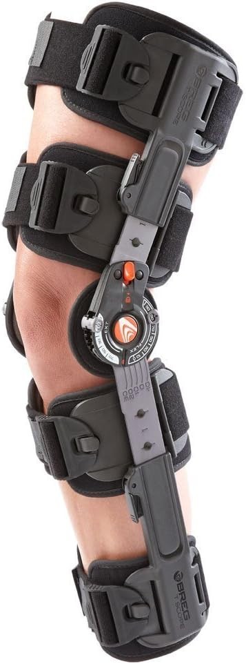 Breg T Scope Premier Post-Op Knee Brace Adjustable ROM Universal Right Or Left