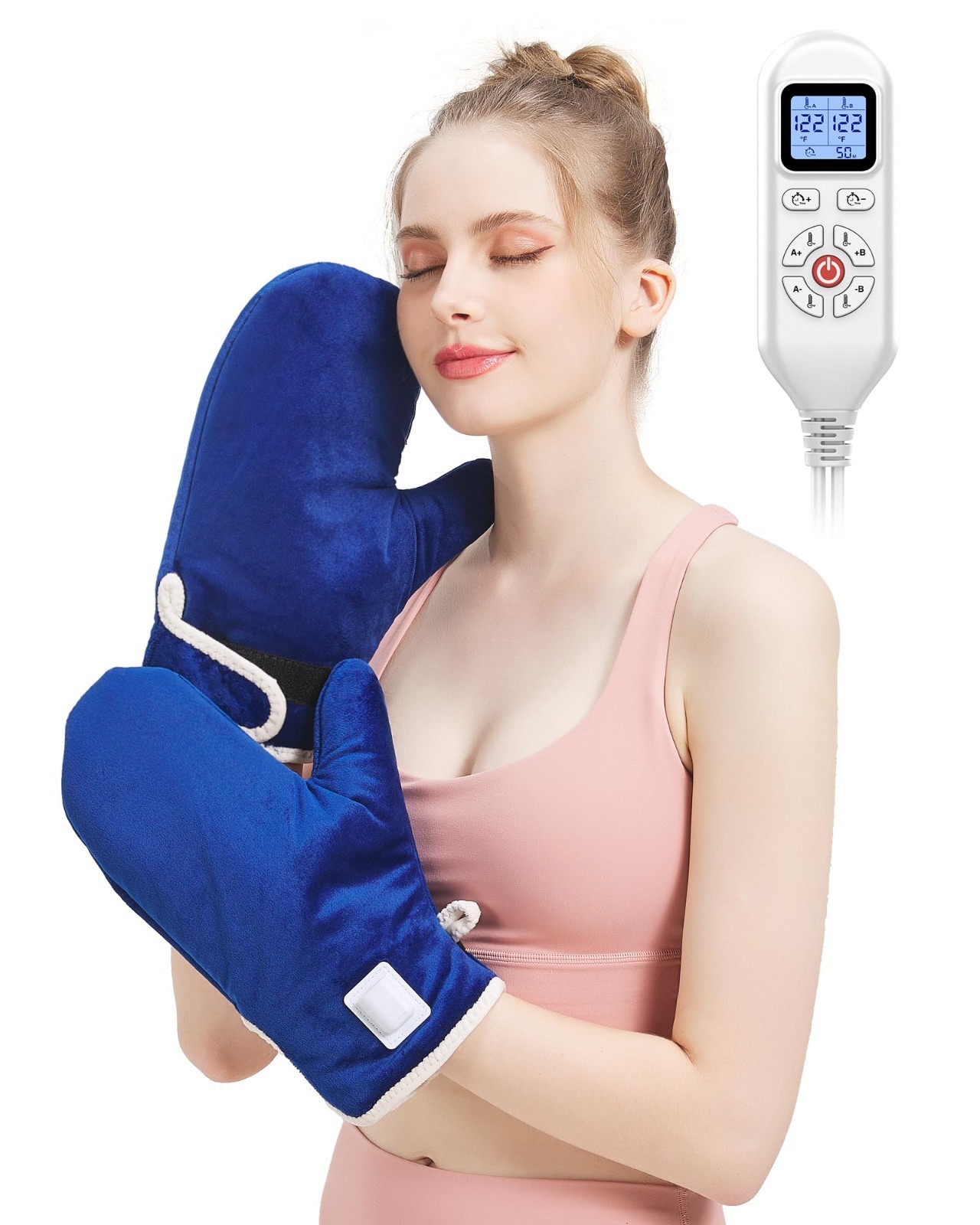 Heated Gloves for Arthritis Relief – Electric Mittens with Fast Heat Therapy, Au