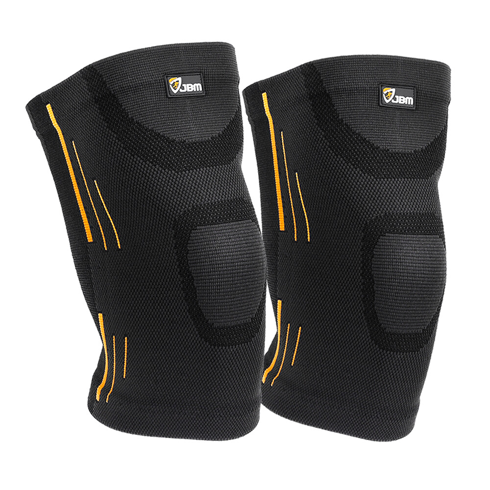 1 Pair Adult Gym Knee Braces (Set of 2)Compression Sleeve Patella Wrap Band Knee