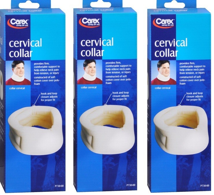 Carex Cervical Collar 1ct (3 Pack)