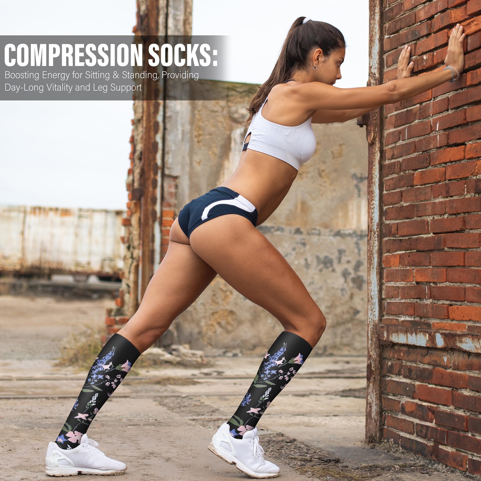 3 Pairs Compression Socks for Women & Men 15-20 mmHg,Best Support for Nurses …