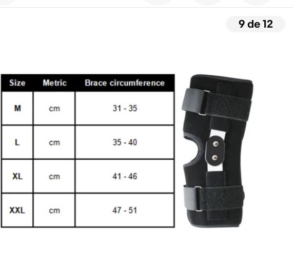 Bracket DOACT Knee Support Brace Sports Protector Leg Compression Sleeve (XL)
