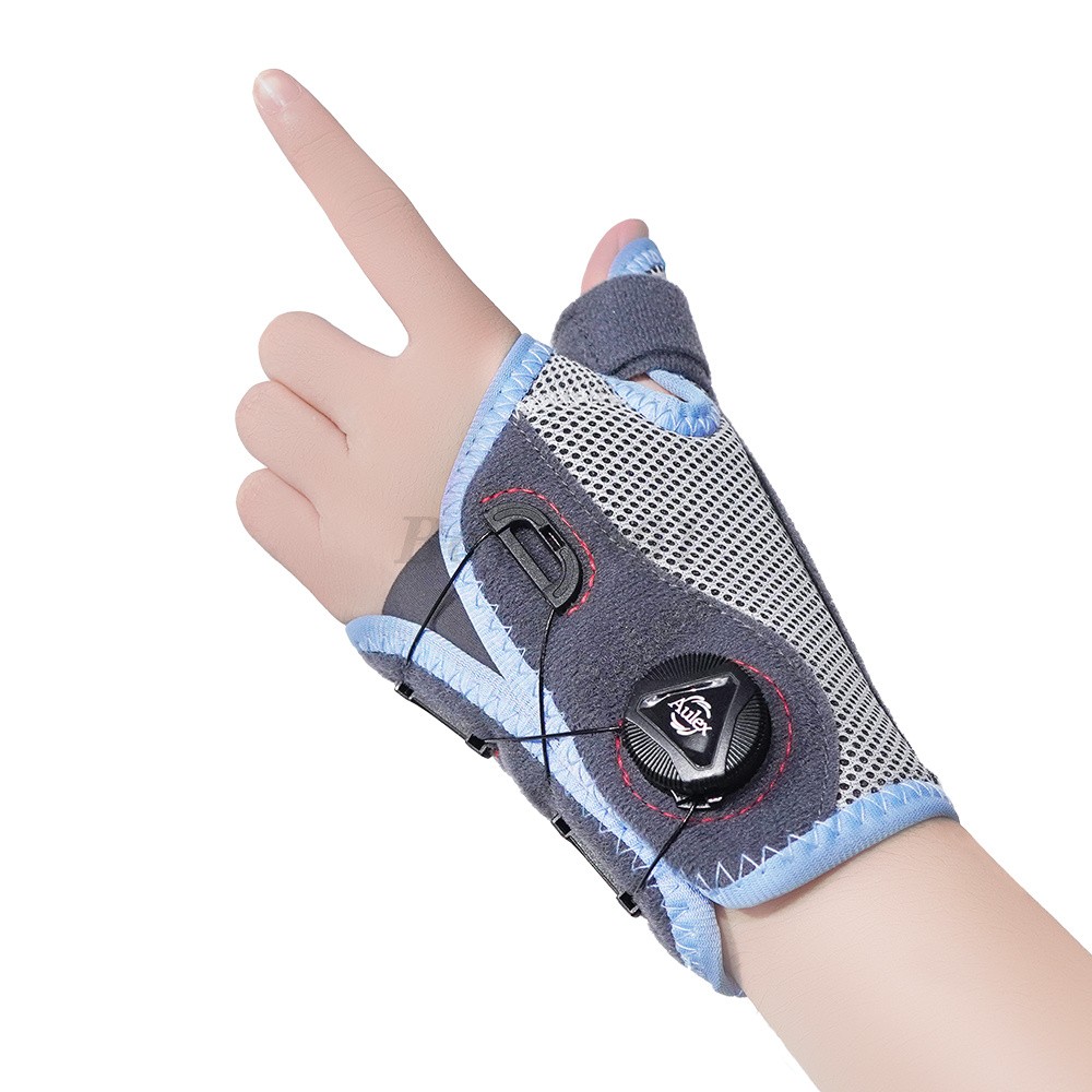 BOA Dial Thumb Wrist Brace Steel Splint for Carpal Tunnel Tenosynovitis Relief