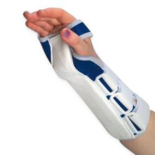 ZIMMER DELUXE COCK UP WRIST BRACE SPLINT ORTHOSIS 10″ LONG Right Small