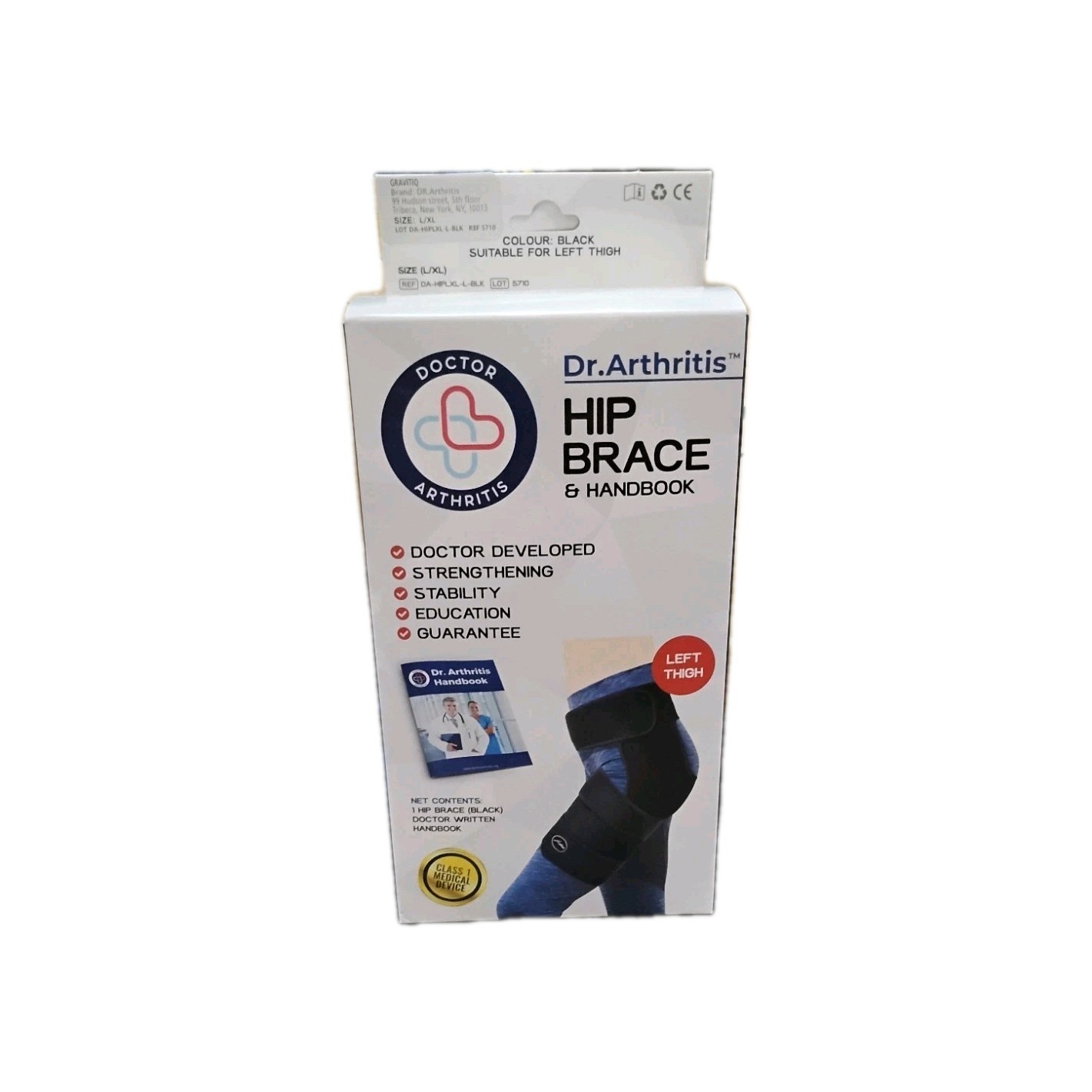 Dr. Arthritis Doctor Developed Strengthening Stabilizing Hip Brace for Men. B6