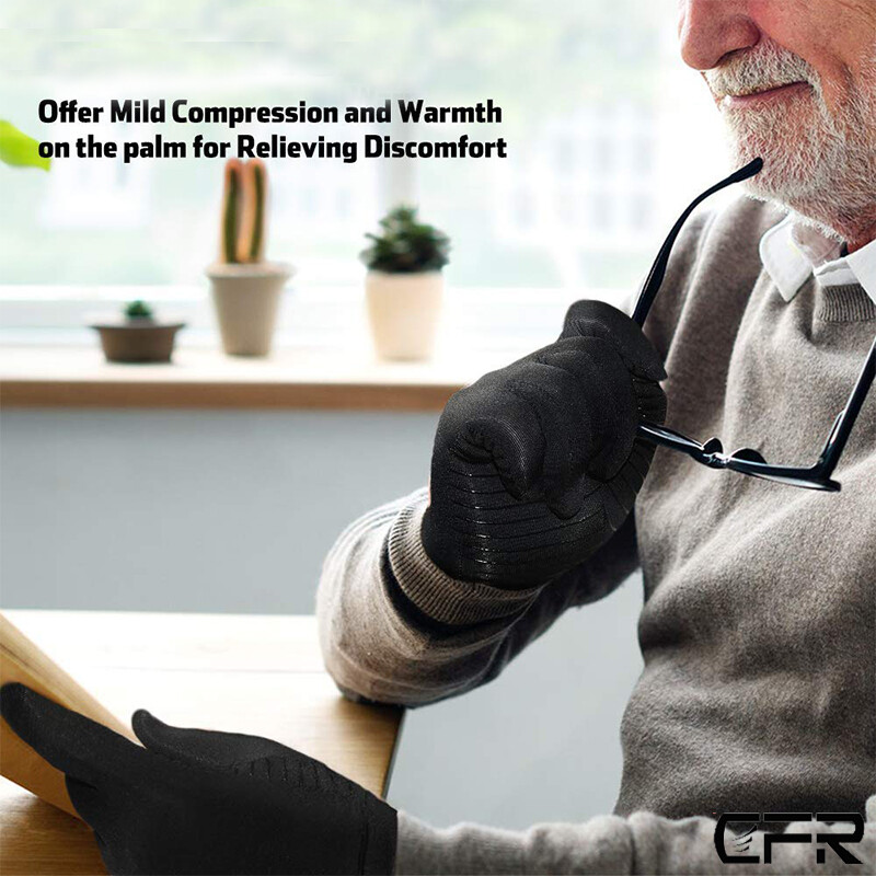 Copper Compression Gloves for Carpal Tunnel Arthritis Pain Therapeutic Brace NCW