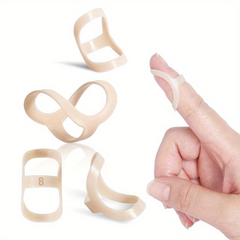 Precision-Made Reliable Economical Compact 8PCS Oval Finger Splint Support Brace