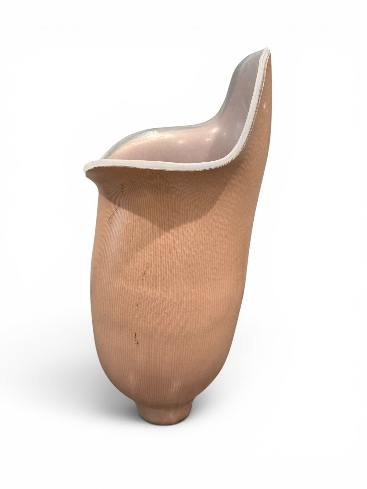 Right above knee prosthetic socket. Not for medical use.