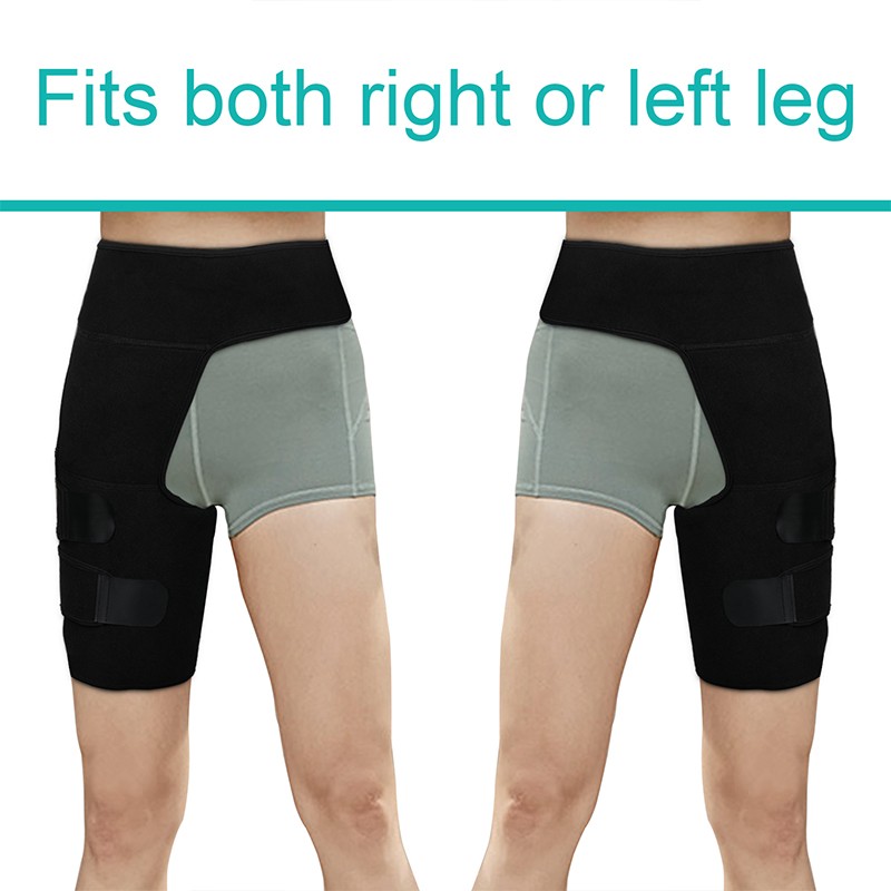 Hip Brace Compression Groin Support Wrap for Sciatica Pain Relief Thigh Recovery