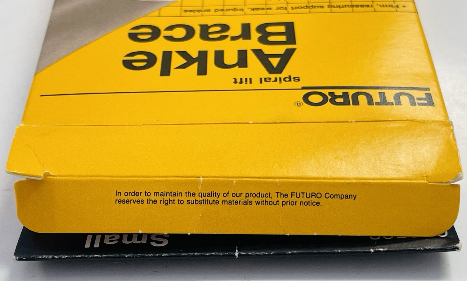 Futuro Spirl Lift Small Ankle Brace 004502 Vintage 1983 W/Box And Instructions