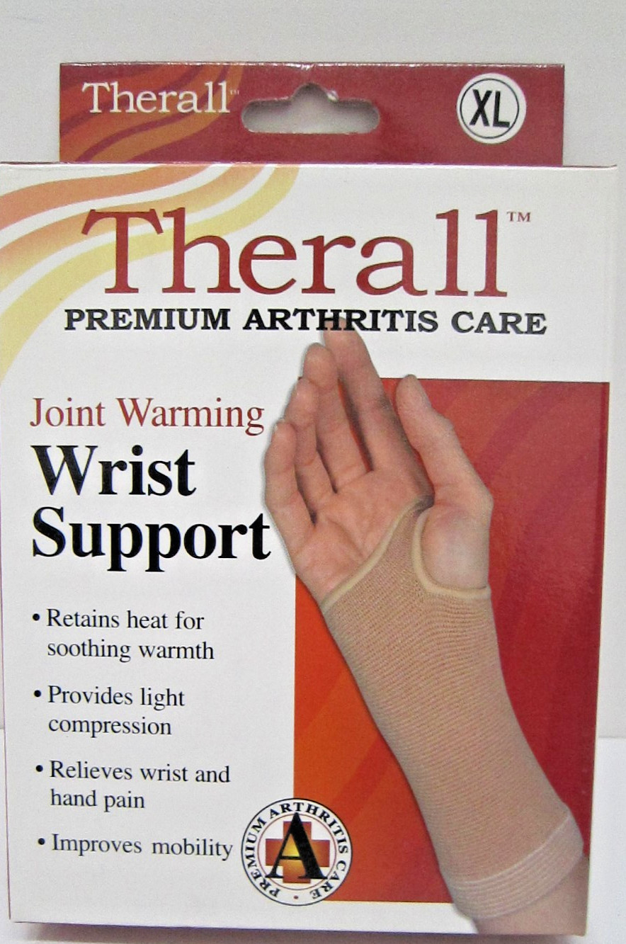 Therall Premium Arthritis Care, Joint Warming Wrist Support X-Large