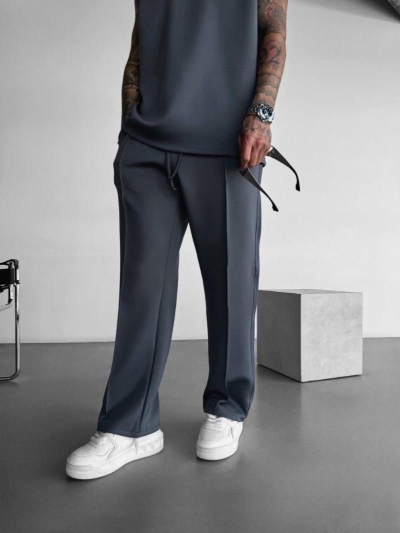 Pantalones Deportivos Largos Para Hombres Chándal De Correr Culturismo Moda Gym