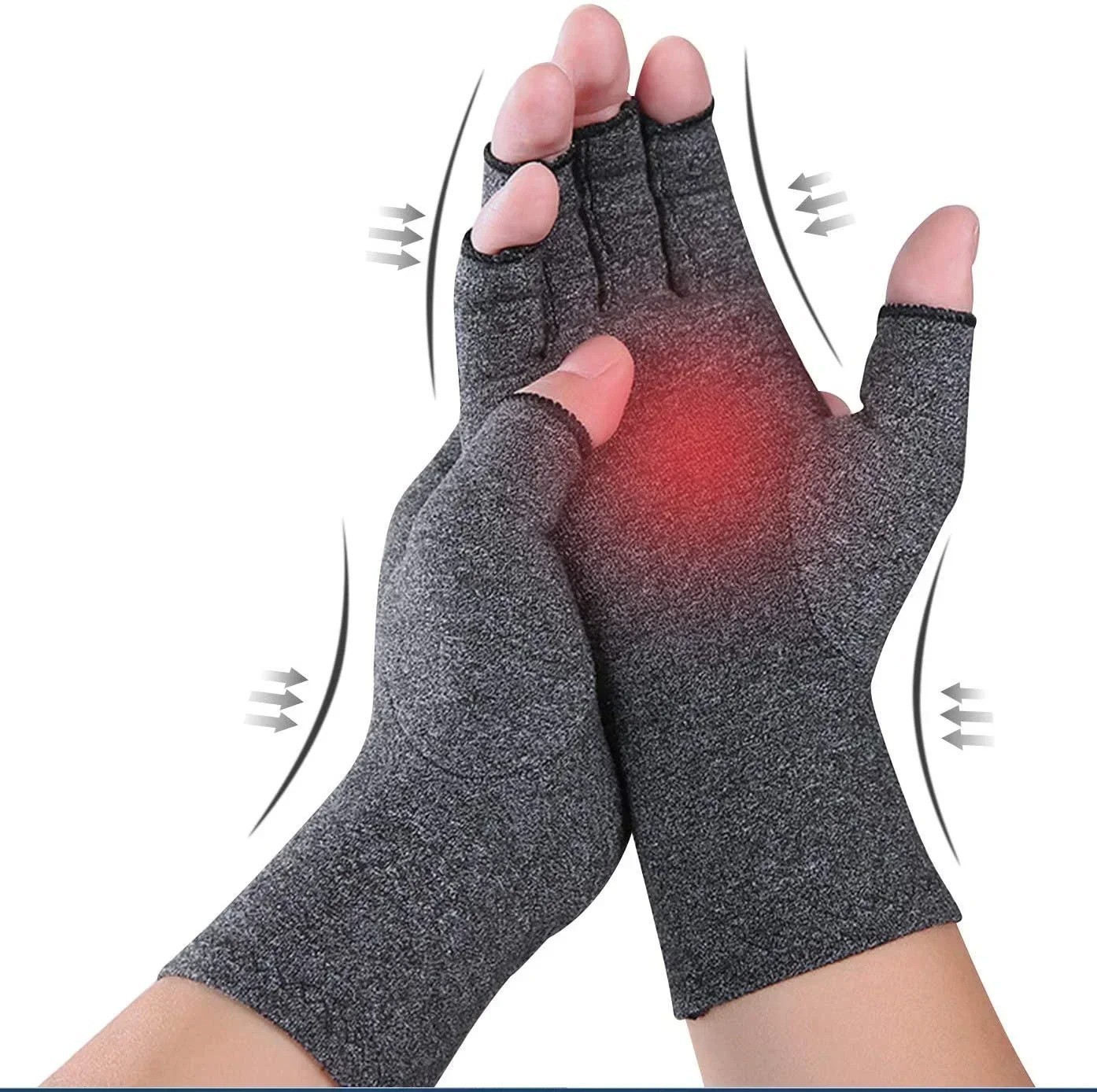 Compression Arthritis Gloves Wrist Support Carpal Tunnel Pain Relief Unisex