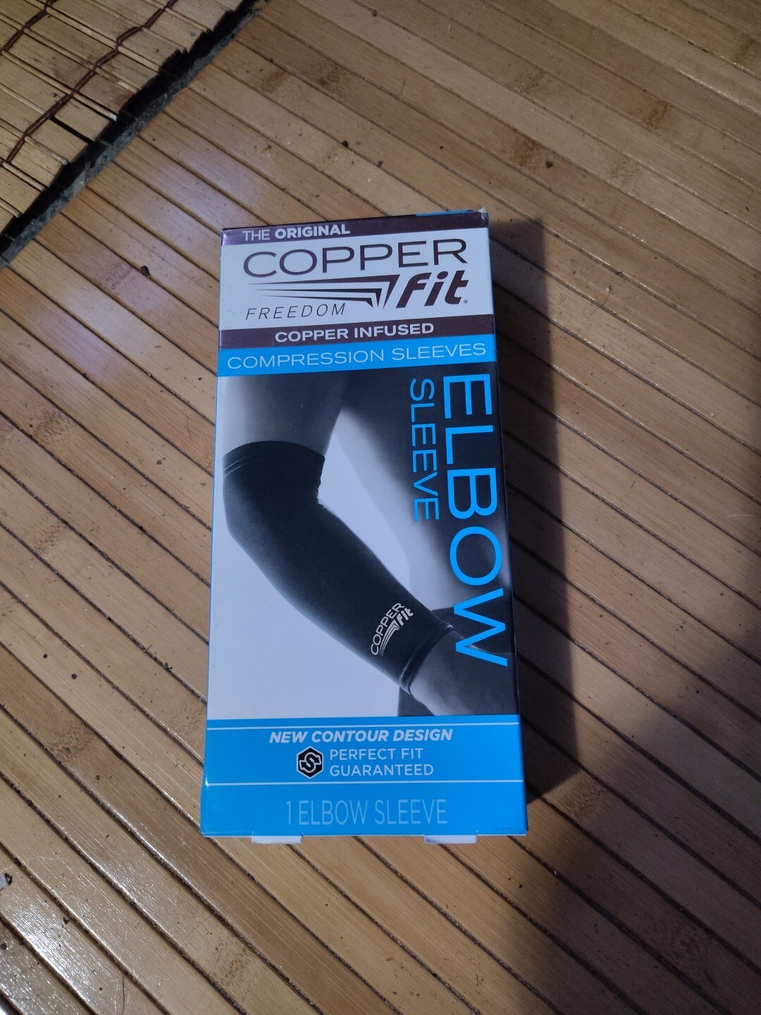 Copper Fit Compression Elbow Sleeve Unisex Size Large 10″ – 12″ Open Box