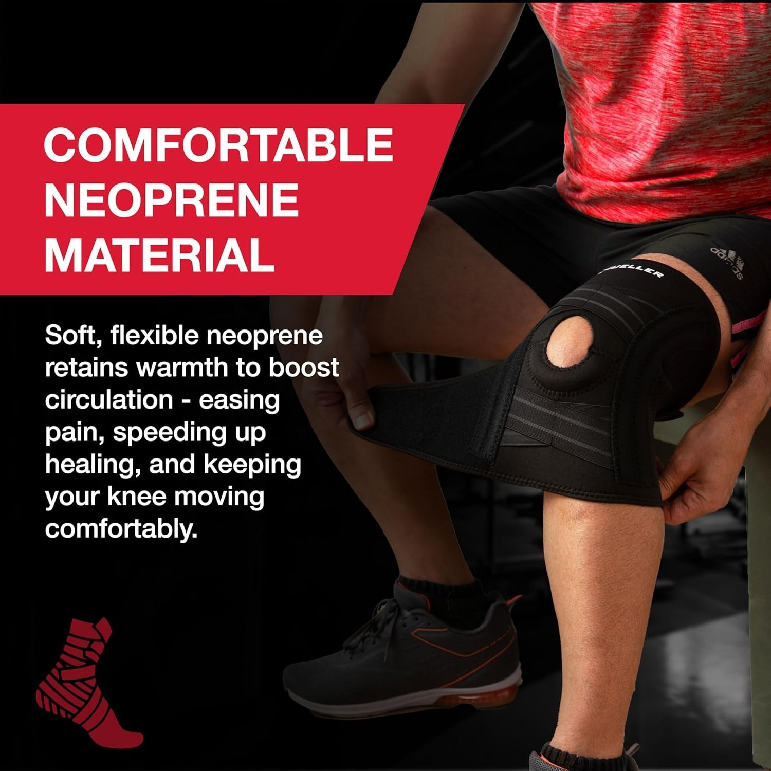Ultimate Neoprene Knee Brace for Support and Compression – Multi-Sport Use