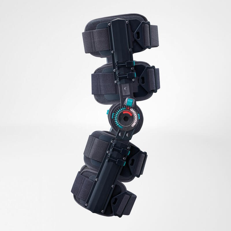 Bauerfeind OrthoPrax Knee Post-OP Pro ROM Knee Brace – Adjustable Post-Surgery