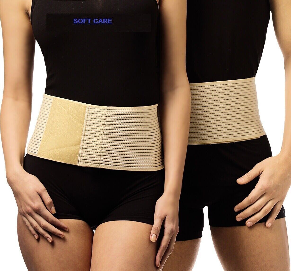Abdominal Hernia Belt for Women & Men with 2 Unique Compression Pads | Belly