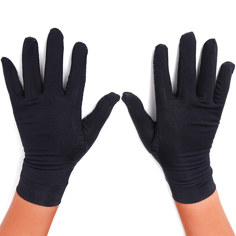 Compression Copper Gloves Hand Support Anti Arthritis Pain Relief Full Finger P