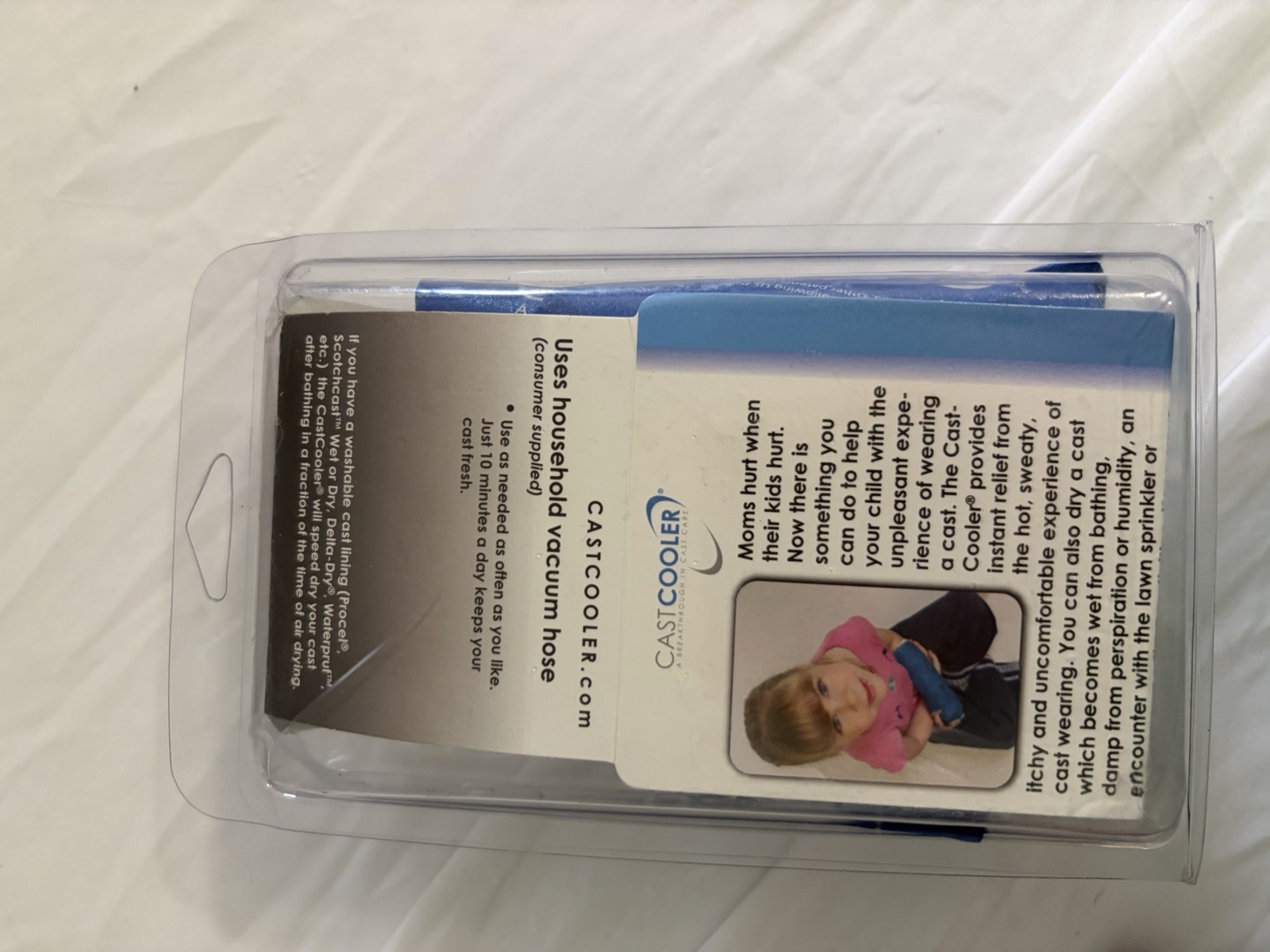 CastCooler Cast Cooling Device Blue One Size Freshen & Cool Your Cast
