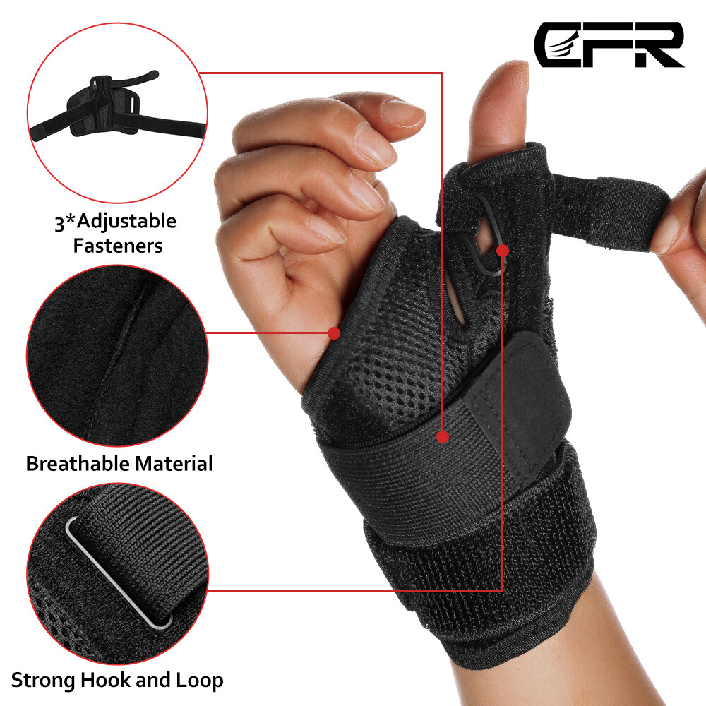 1PC Wrist Support Thumb Brace Carpal Tunnel Sprain Splint Arthritis Left Right