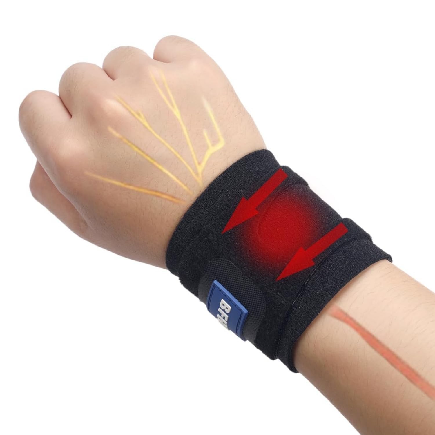 New Updated Wrist Brace for TFCC Tears – Adjustable, Dual protection, Fit Bot…