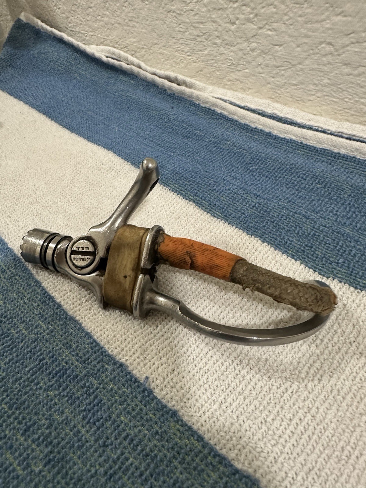 Left Canted Aluminum Prosthetic Hook. Fillauer, Hosmer. Dorrance 5xa Hook
