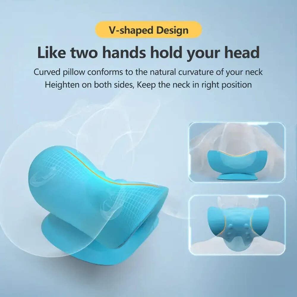 Neck Shoulder Stretcher Relaxer Cervical Spine Stretch Muscle Relaxation Tractio