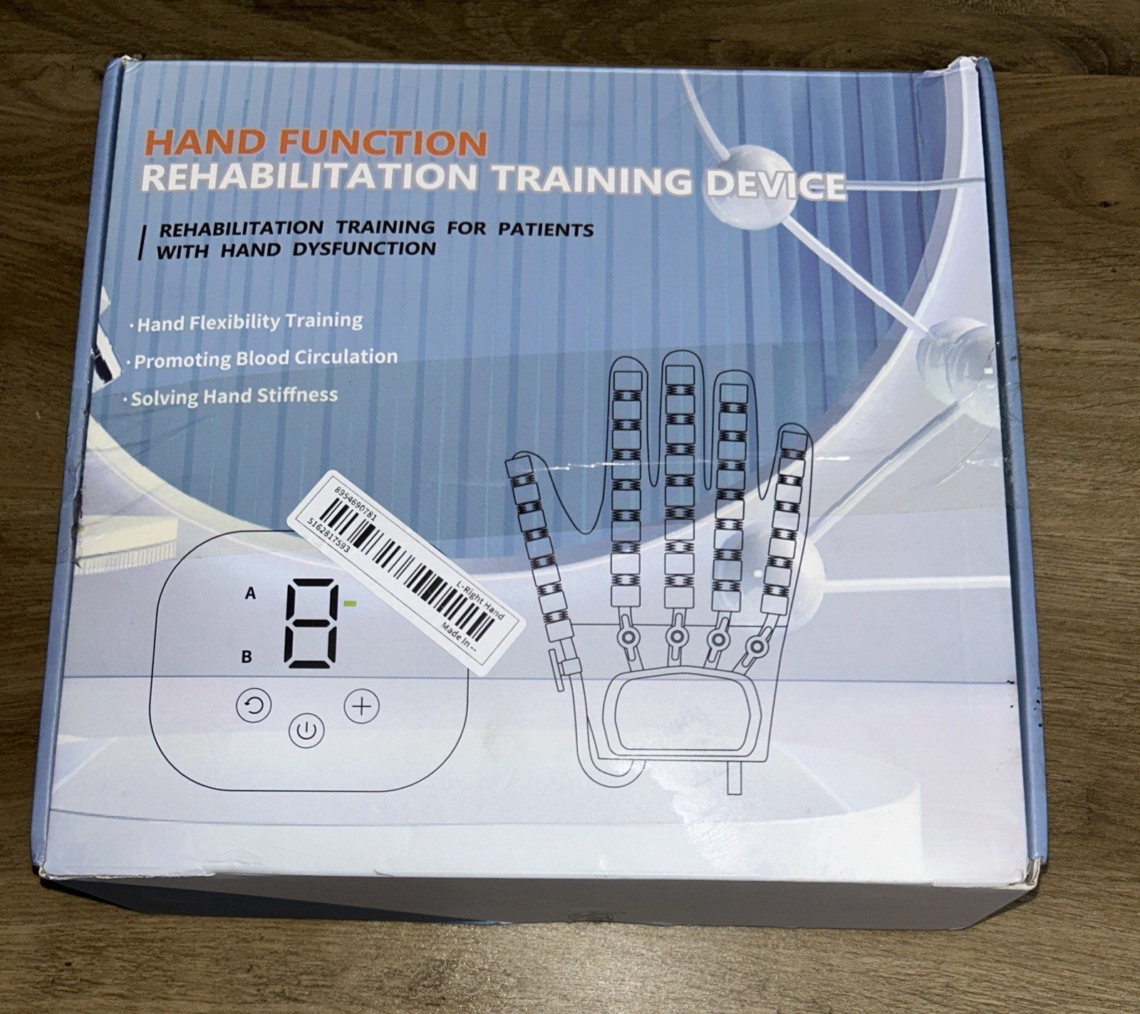 Rehabilitation Robot Glove for Stroke Robotic Hand-Stroke Recovery Left Hand L